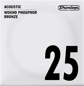 CUERDA ACÚSTICA DUNLOP 92/8 PHOSPHOR BRONZE .025