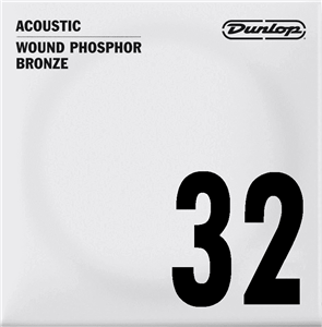CUERDA ACÚSTICA DUNLOP 92/8 PHOSPHOR BRONZE .032