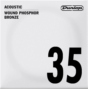 CUERDA ACÚSTICA DUNLOP 92/8 PHOSPHOR BRONZE .035