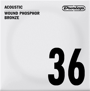 CUERDA ACÚSTICA DUNLOP 92/8 PHOSPHOR BRONZE .036