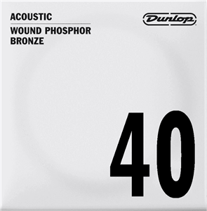 CUERDA ACÚSTICA DUNLOP 92/8 PHOSPHOR BRONZE .040