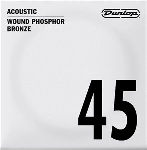 CUERDA ACÚSTICA DUNLOP 92/8 PHOSPHOR BRONZE .045