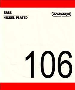 CUERDA BAJO DUNLOP NICKEL ENTORCHADO .106