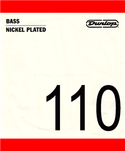 CUERDA BAJO DUNLOP NICKEL ENTORCHADO .110