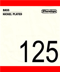 CUERDA BAJO DUNLOP NICKEL ENTORCHADO .125