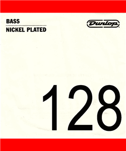 CUERDA BAJO DUNLOP NICKEL ENTORCHADO .128
