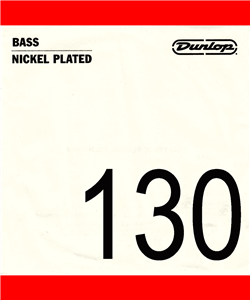 CUERDA BAJO DUNLOP NICKEL ENTORCHADO .130