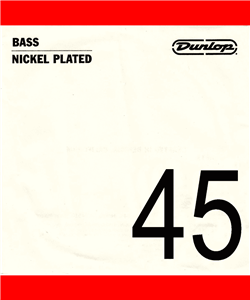 CUERDA BAJO DUNLOP NICKEL ENTORCHADO .045