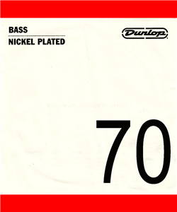 CUERDA BAJO DUNLOP NICKEL ENTORCHADO .070