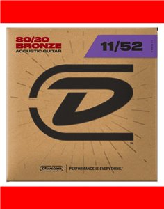 JUEGO ACÚSTICA BRONZE 80/20 MEDIUM LIGHT 11-52