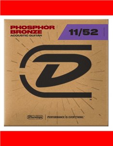 JUEGO ACÚSTICA PHOSPHOR BRONZE MEDIUM LIGHT 11-52