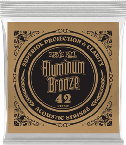 CUERDA ACÚSTICA ALUMINIUM BRONZE .042