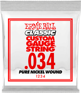 CUERDA ELÉCTRICA CLASSIC PURE NICKEL .034