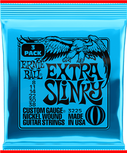 JUEGO ELÉCTRICA SLINKY EXTRA 8-38 TRIPACK (3)