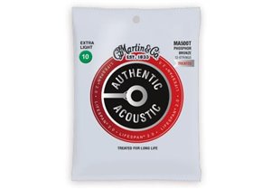 JUEGO ACÚSTICA AUTHENTIC Lifespan®2.0 92/8 PHOSPHOR BRONZE 12St EXTRA LIGHT 10-47