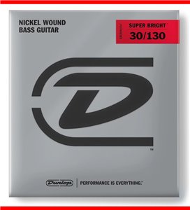 JUEGO BAJO NICKEL SUPER BRIGHT MEDIUM 6St. 30-130