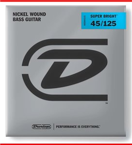 JUEGO BAJO NICKEL SUPER BRIGHT MEDIUM 5 St. 45-125