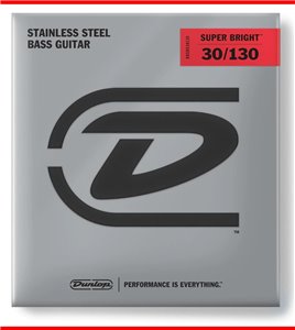 JUEGO BAJO STAINLESS STEEL SUPER BRIGHT MEDIUM 6 St. 30-130