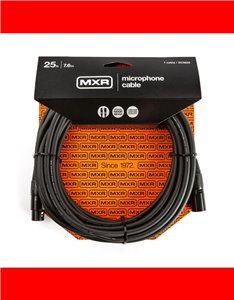 CABLE MICRÓFONO MXR® XLR-XLR - 7,6 m