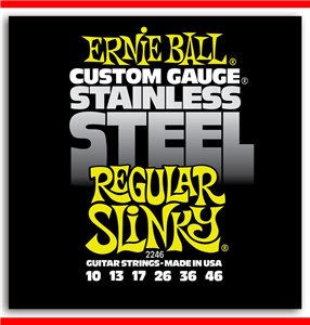 JUEGO ELÉCTRICA SLINKY S. STEEL REGULAR 10-46