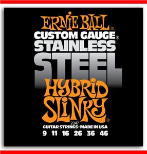 JUEGO ELÉCTRICA SLINKY S. STEEL HYBRID 9-46