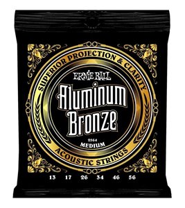 JUEGO ACÚSTICA  ALUMINUM BRONZE MEDIUM 13-56