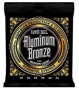 JUEGO ACÚSTICA  ALUMINUM BRONZE MEDIUM LIGHT 12-54