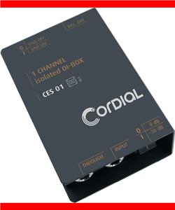 Caja DI pasiva de 1 canal