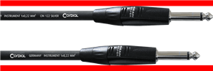 Cable de instrumento Rean jack/jack 30 cm
