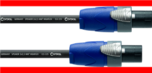 Cable Altavoz Speakon 2 polos 3m