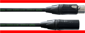Cable de micrófono XLR de 1 m