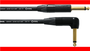 Cable de guitarra jack recto acodado 9 m