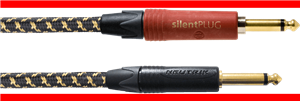Cable de guitarra jack Silent tweed 25th anniv. 3m