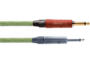 Cable de instrumento Eco Hemp jack-jack silent 3m
