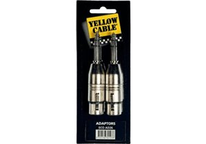 Adaptador de 1/4? Stereo Macho a 2 XLR hembra