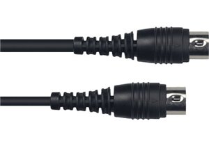 Cable de 6 metros de largo. DIN de 5 pines a DIN de 5 pines