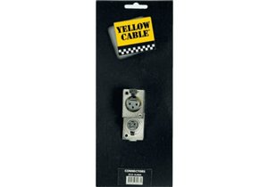 Terminación de conector XLR hembra. Pack de 2 unidades