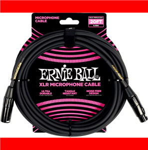 CABLE MICRÓFONO EB CLASSIC XLR-XLR NEGRO - 6 m