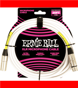 CABLE MICRÓFONO EB CLASSIC XLR-XLR BLANCO- 6 m