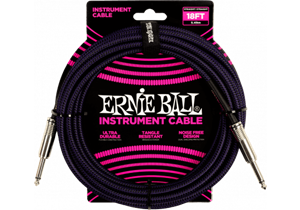 CABLE INSTRUMENTO JACK-JACK SS 5,5 m - Negro / Púrpura