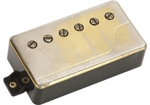 Set DE 2 PASTILLAS C/A WILL ALDER HUMBUCKER - VINTAGE Gold