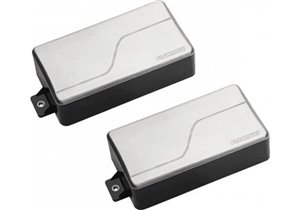 Set DE 2 PASTILLAS HUMBUCKER MODERN (Alnico & Ceramic) - Acero Pulido