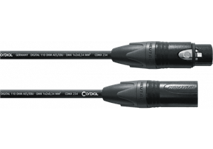 Cable XLR Macho/Hembra de 1 m