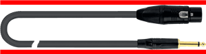 CABLE MICRÓFONO PVC XRL-JACK MONO - 10 m