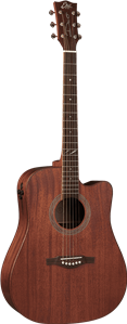 GUITARRA ACÚSTICA DREADNOUGHT CUTAWAY ELECTRO NATURAL
