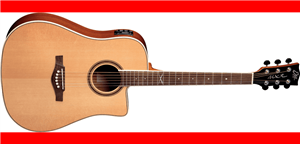 GUITARRA ACÚSTICA DREADNOUGHT NXT D100 A/E CUTAWAY - NATURAL