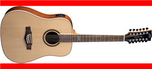 GUITARRA ACÚSTICA DREADNOUGHT NXT D100 A/E (12 St,) - NATURAL