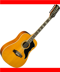 GUITARRA ACÚSTICA DREADNOUGHT RANGER 12 A/E (12St.)- VINTAGE NATURAL