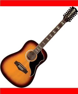 GUITARRA ACÚSTICA DREADNOUGHT RANGER 12 (12St.)- HONEY BURST