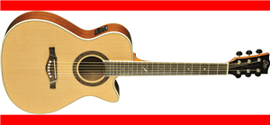 GUITARRA NYLON AUDITORIUM 018 ONE A/E CUTAWAY - NATURAL